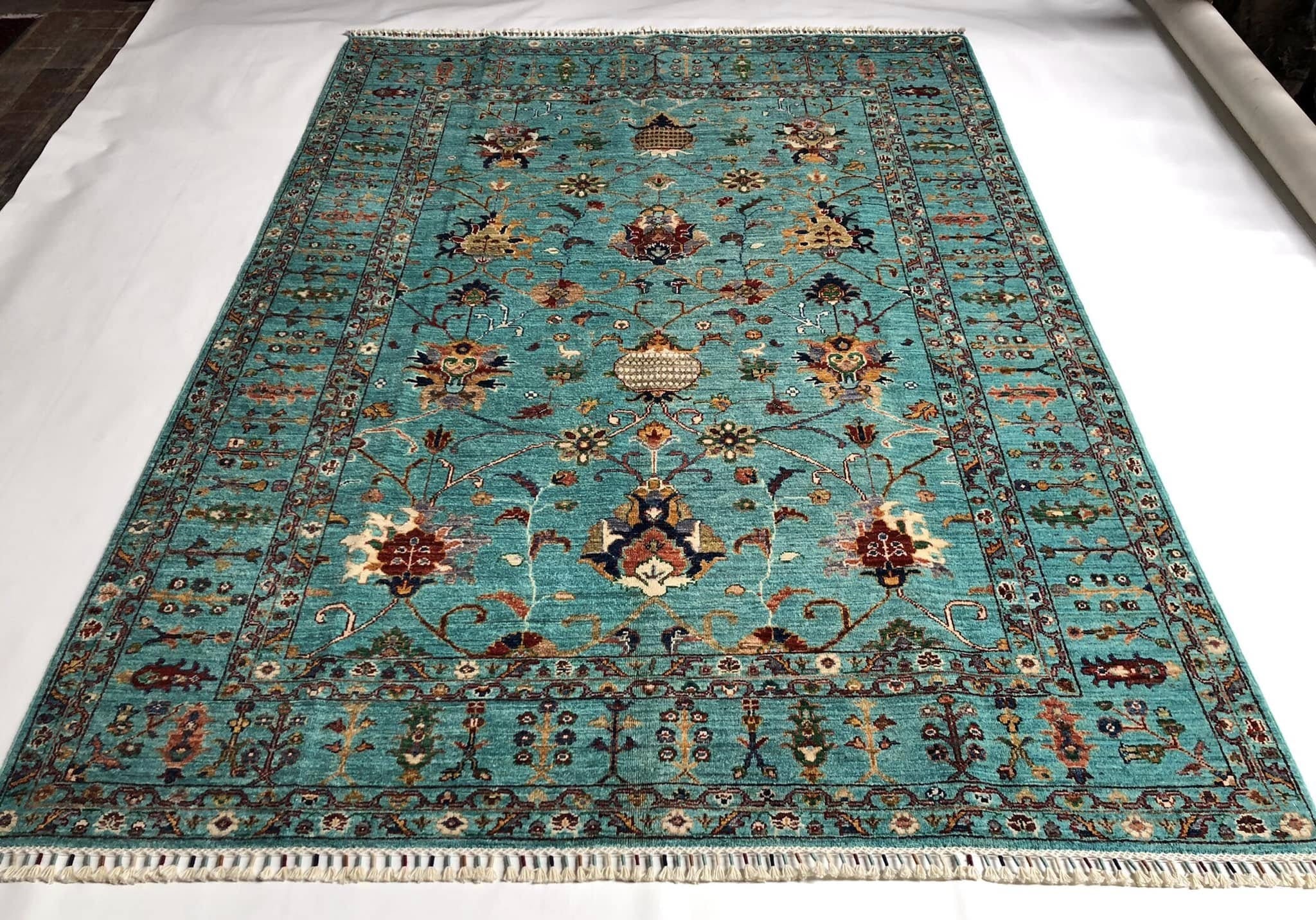 Teal Oasis Area Rug