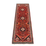 Antique Persian Heriz Medallion Runner