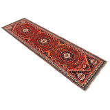 Antique Persian Heriz Medallion Runner