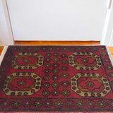 Emerald-Accent Medallion Rug