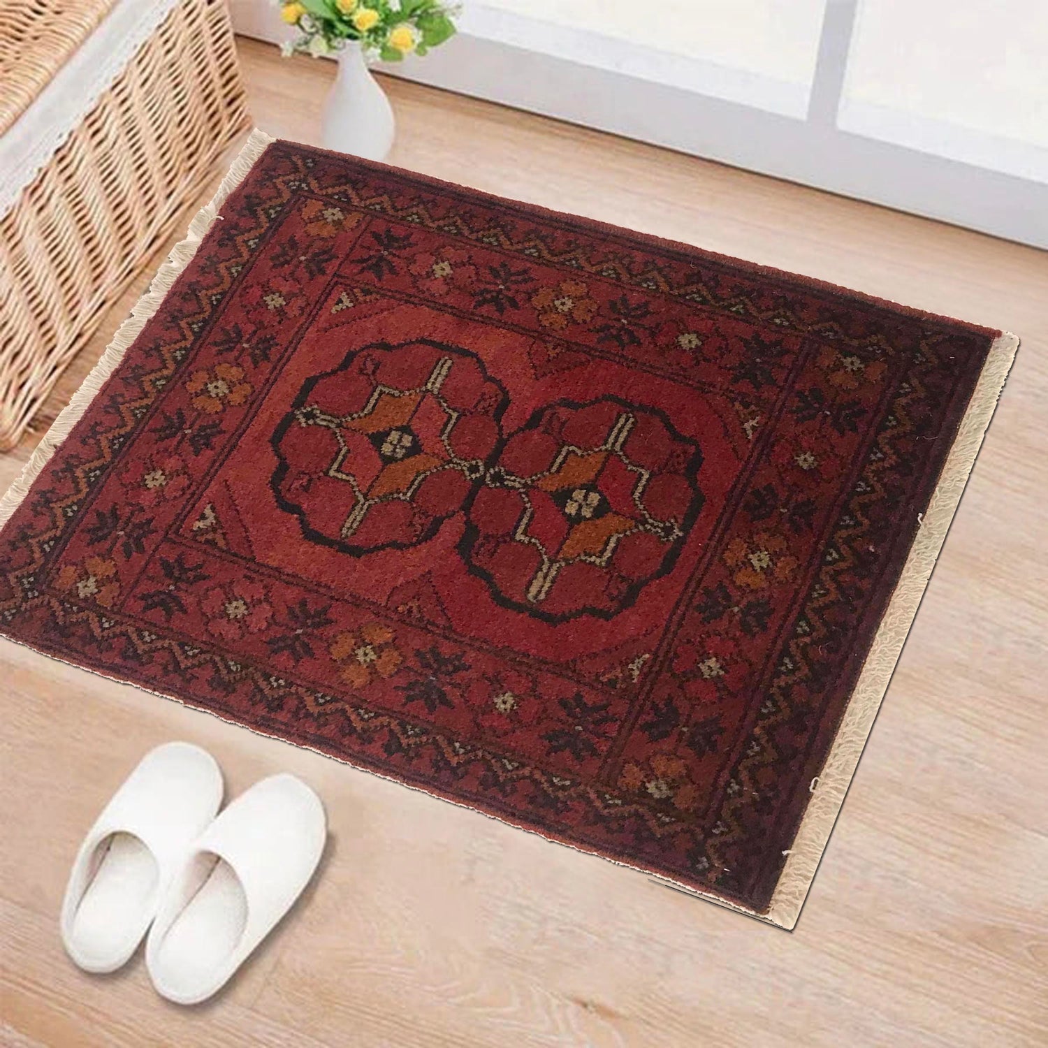 Twin Mandala Floor Accent