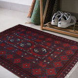 Crimson Medallion Doormat