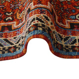 Antique Persian Heriz Medallion Runner