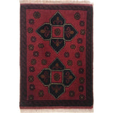 Clover-Leaf Ruby Foyer Mat