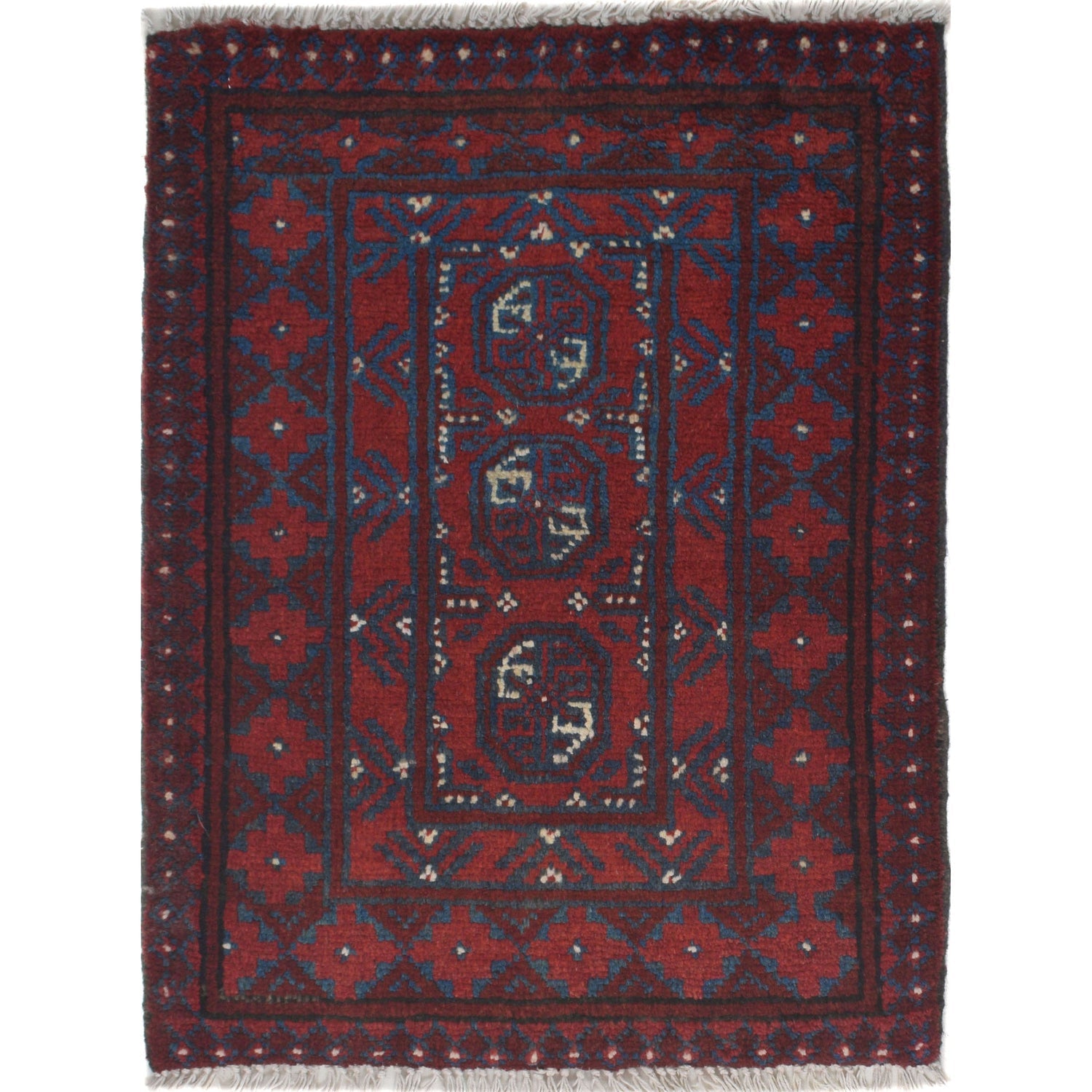 Crimson Medallion Doormat