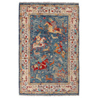 Equestrian Hunting Scene Wall Hanging