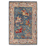 Equestrian Hunting Scene Wall Hanging