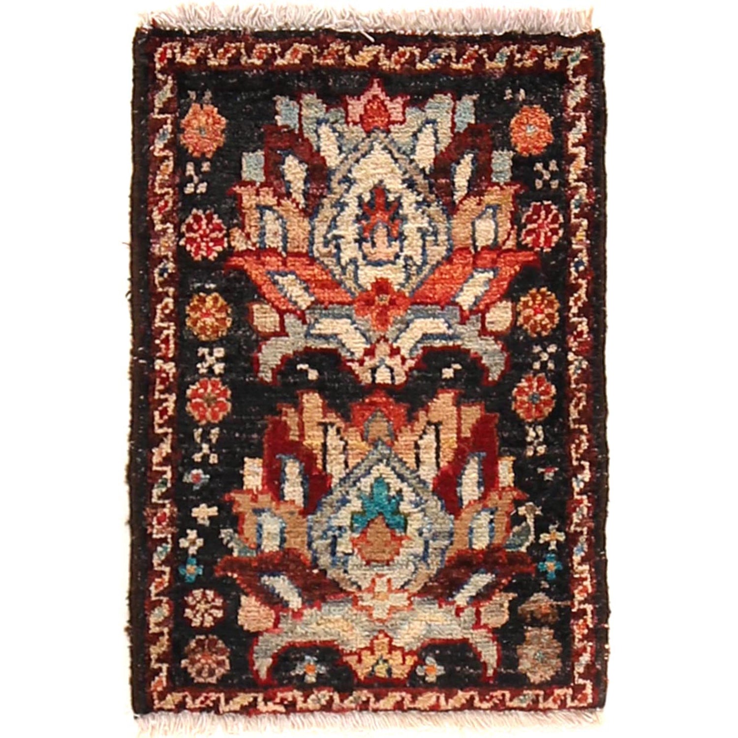 Midnight Botanical Tapestry