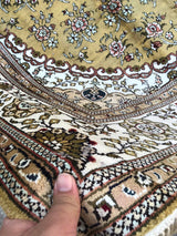 Saffron Sunburst Area Rug