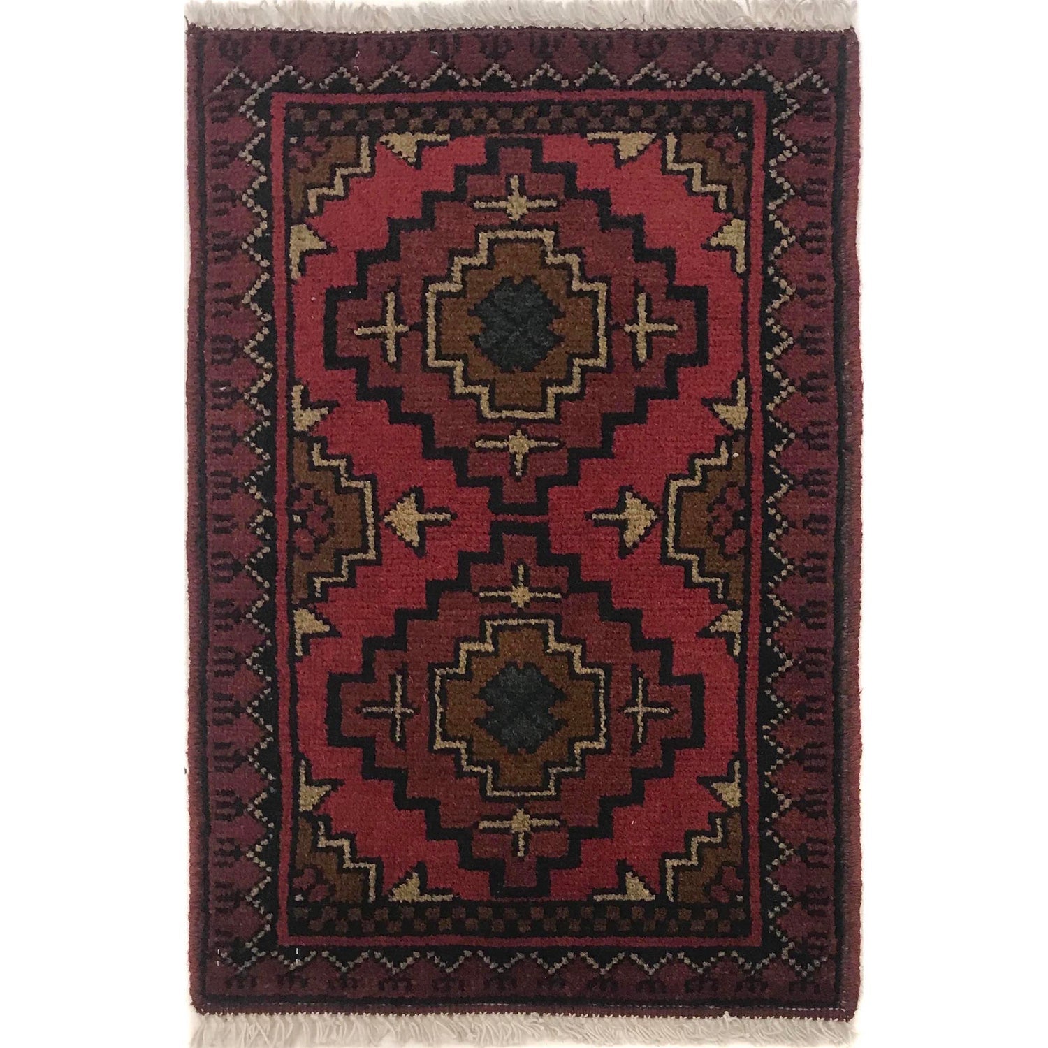 Hourglass Chevron Foyer Mat