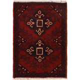 Clover-Leaf Ruby Foyer Mat