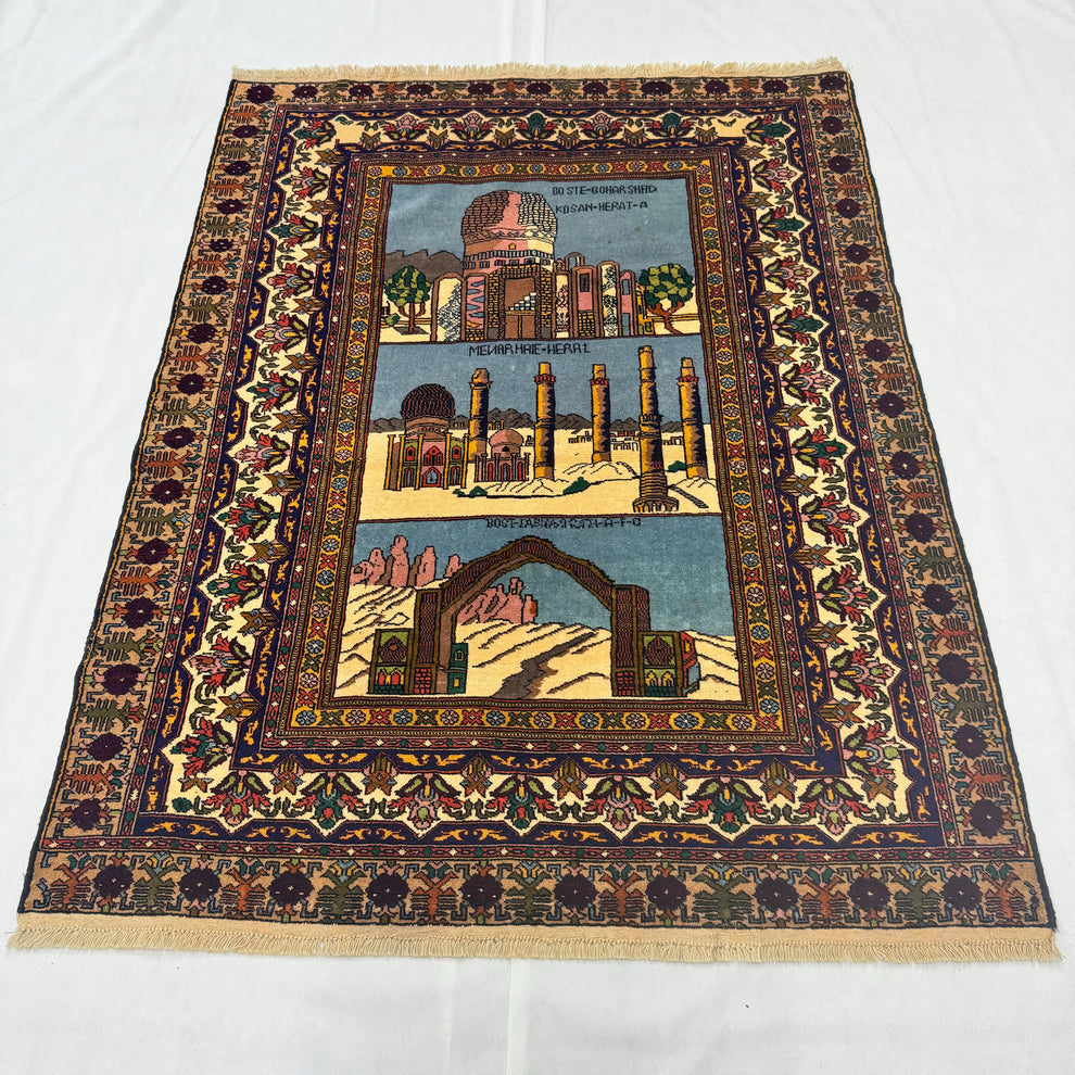 Architectural Landscape Scene Wall Decor