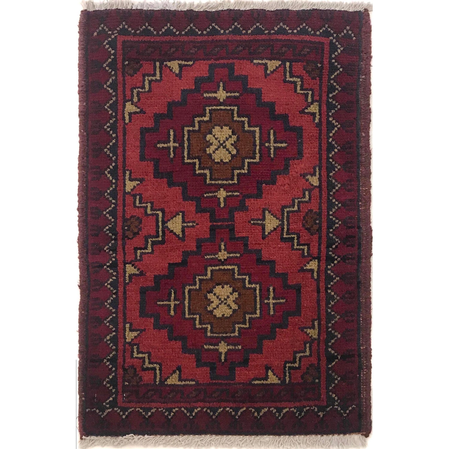 Crimson Diamond Welcome Mat