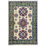 Sage-Bordered Botanical Living Rug