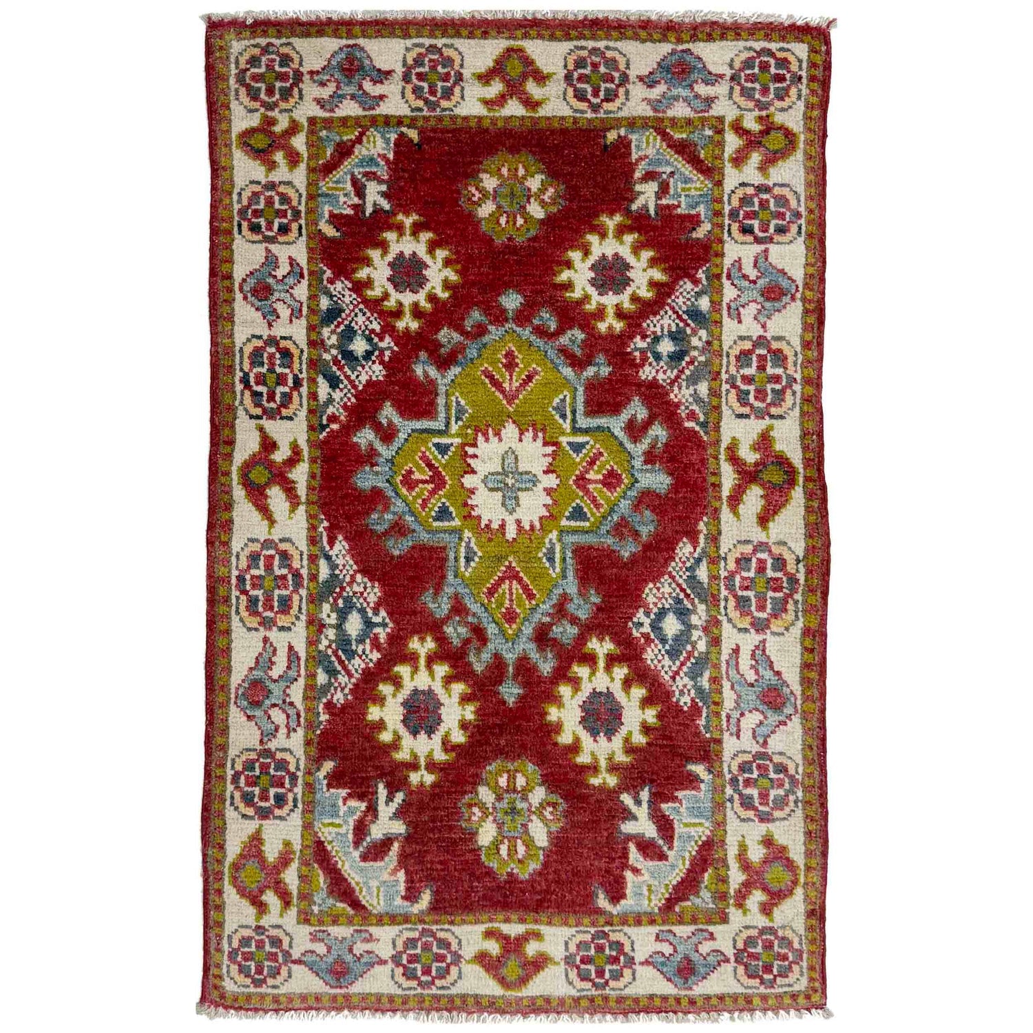 Tribal Isfahan Accent Rug