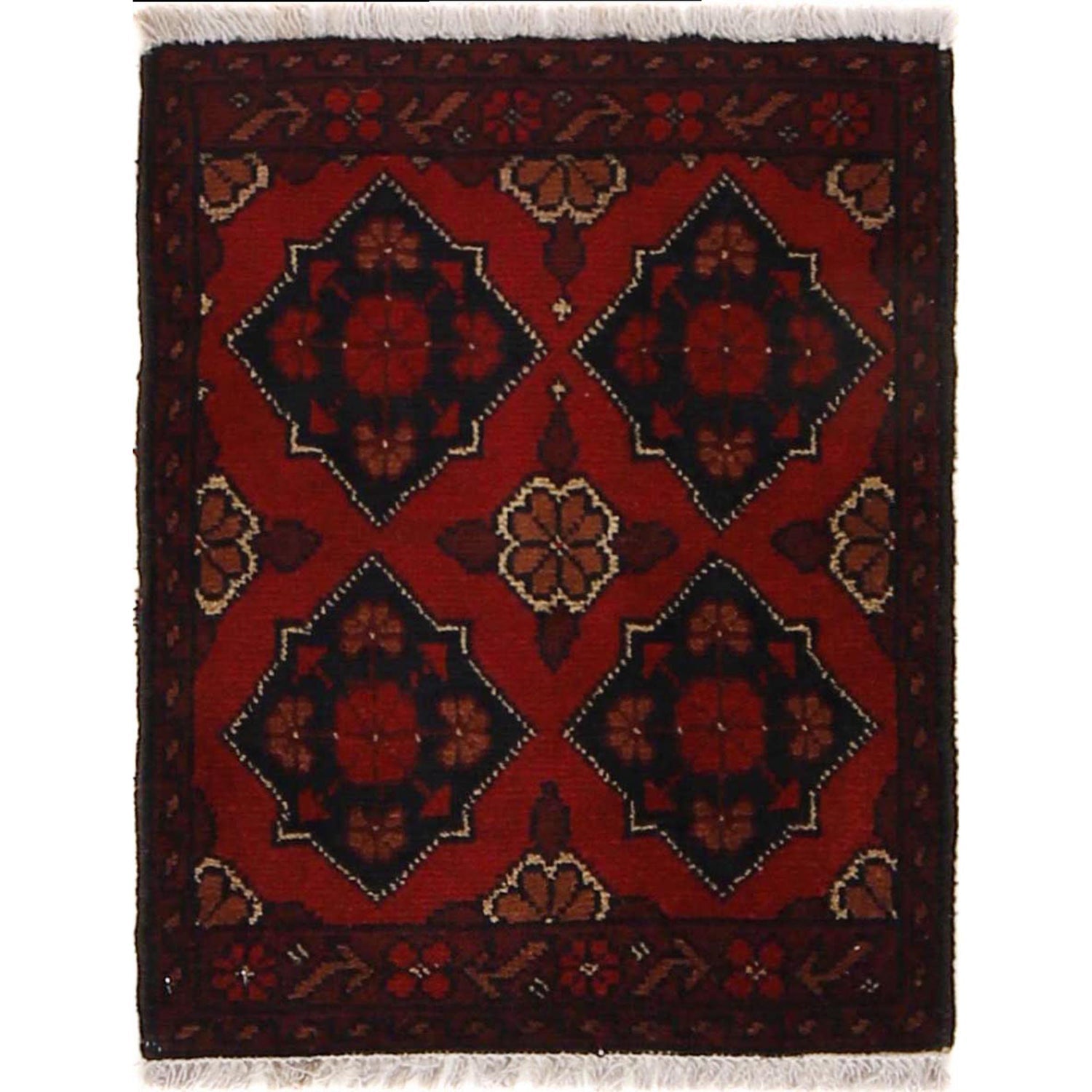 Charcoal Harlequin Floor Cushion