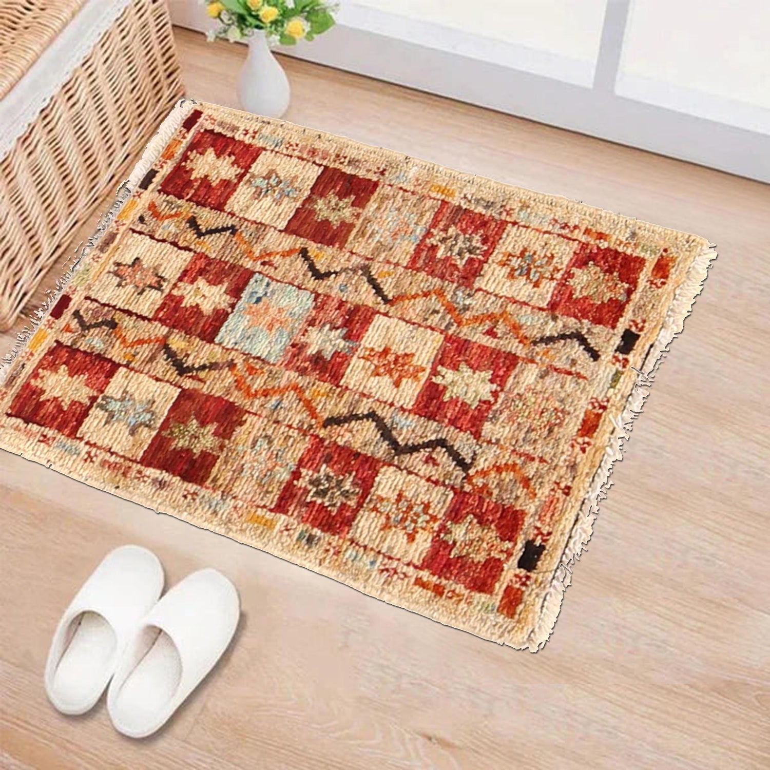 Alabaster Checkerboard Block Pad