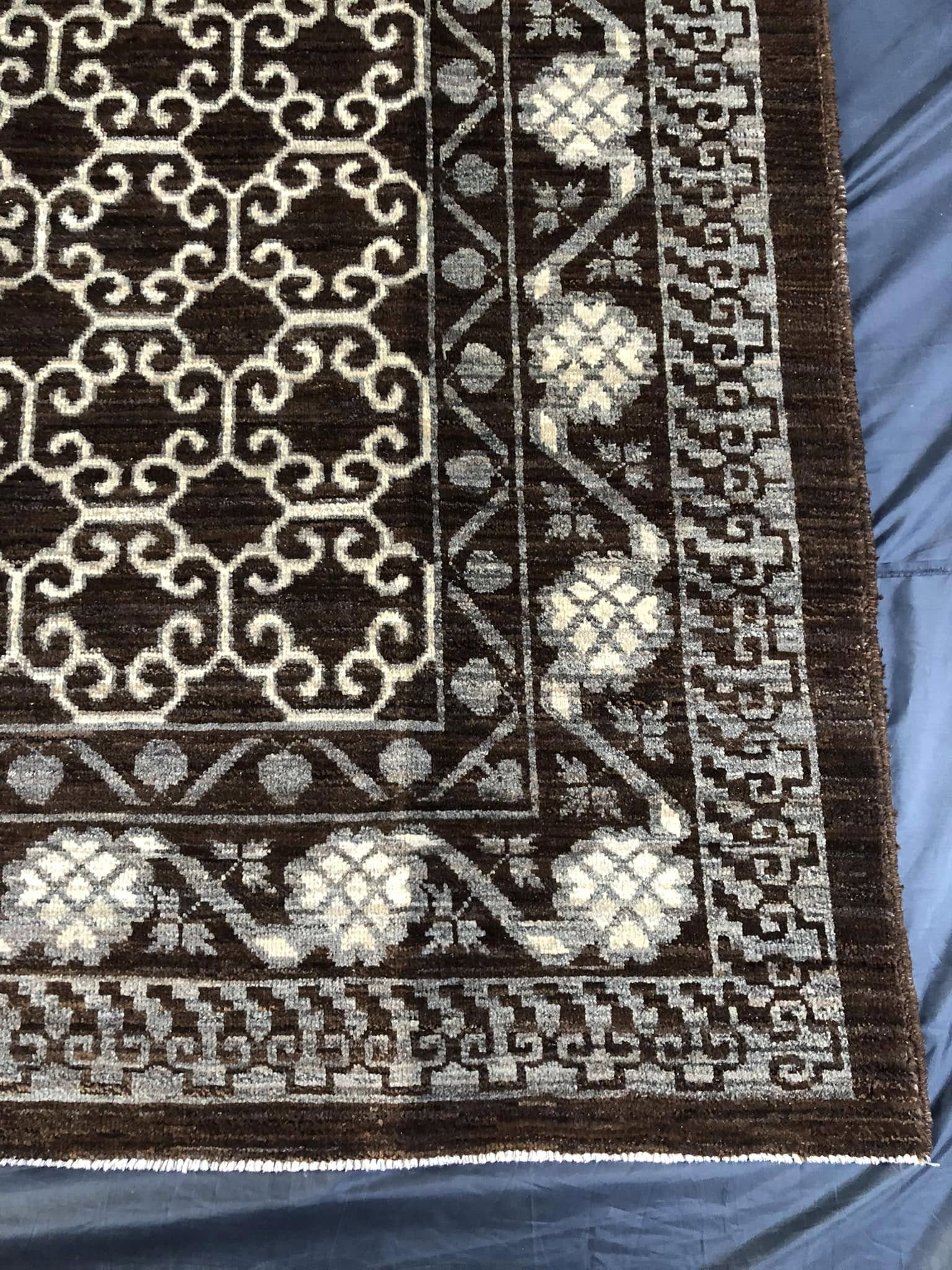 Traditional Geometric Motif Mat