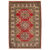 Tri-Diamond Olive-Bordered Tapestry
