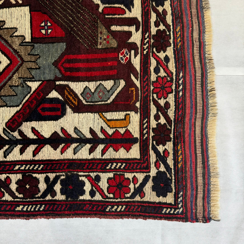 Gul-i-Kashgari Handmade Afghan Wool Rug