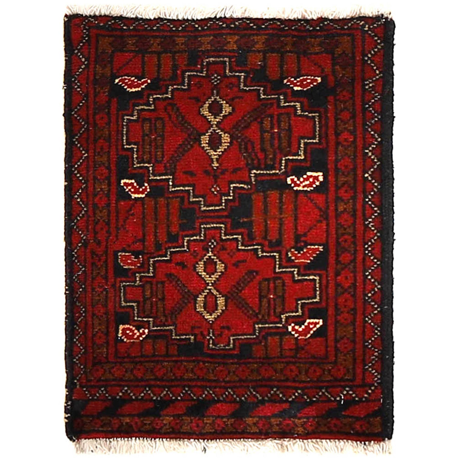 Ruby Tribal Accent Rug