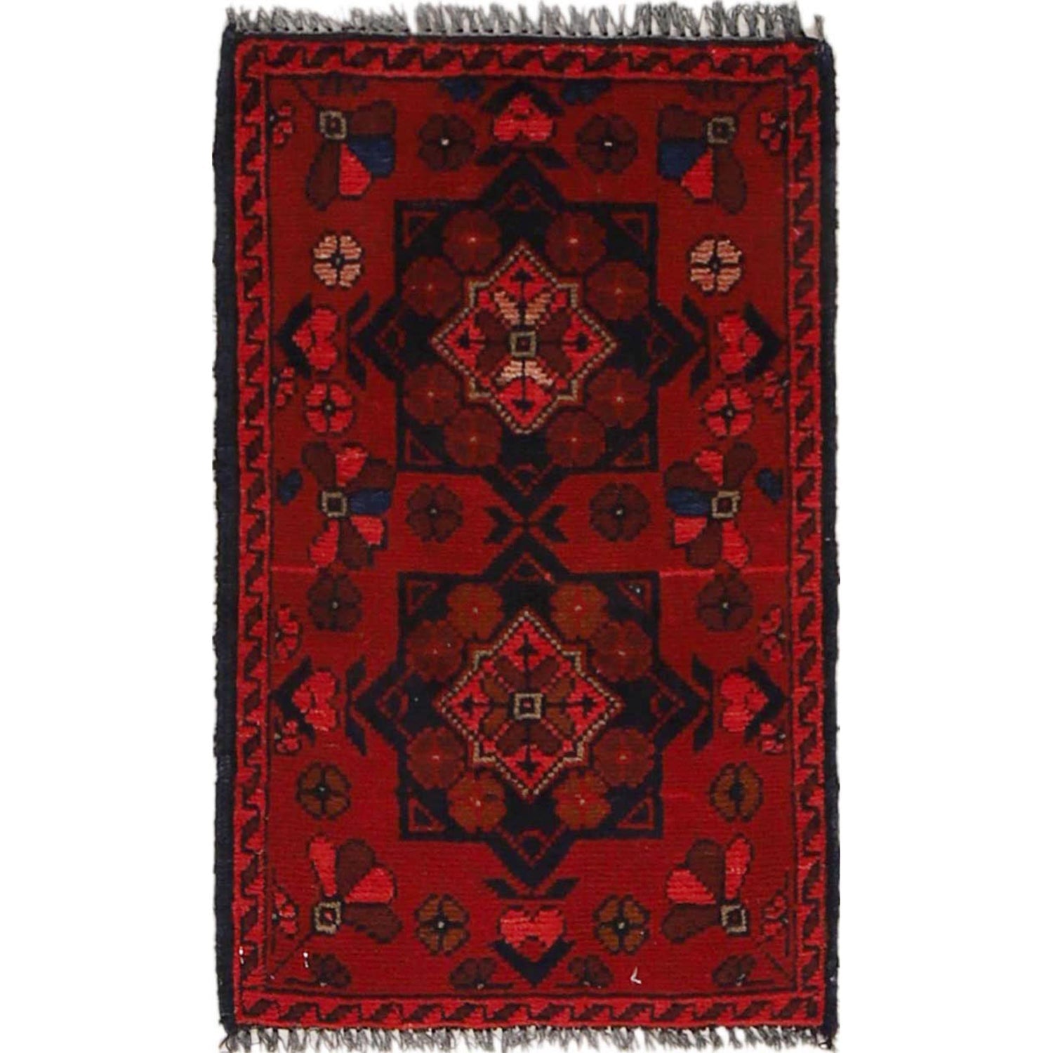 Coral Scatter Floral Mat