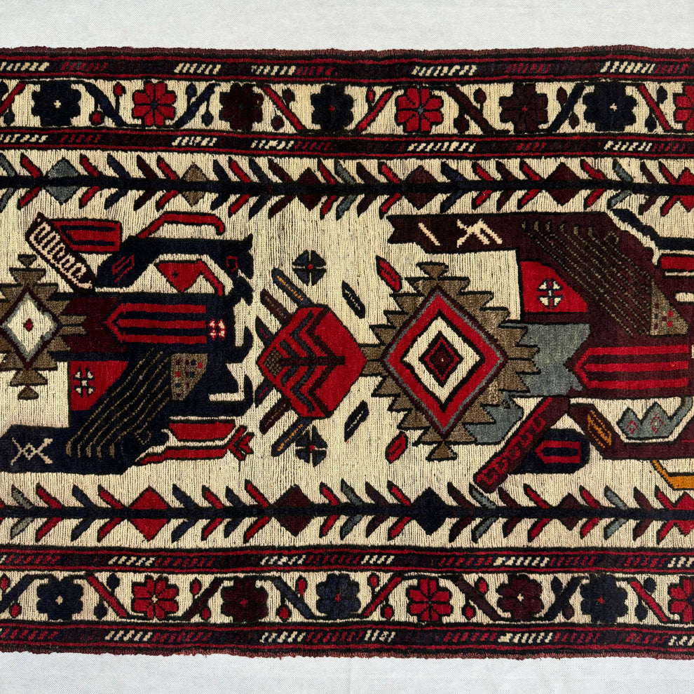 Gul-i-Kashgari Handmade Afghan Wool Rug