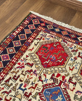 Persian Shiraz Zoomorphic Kilim