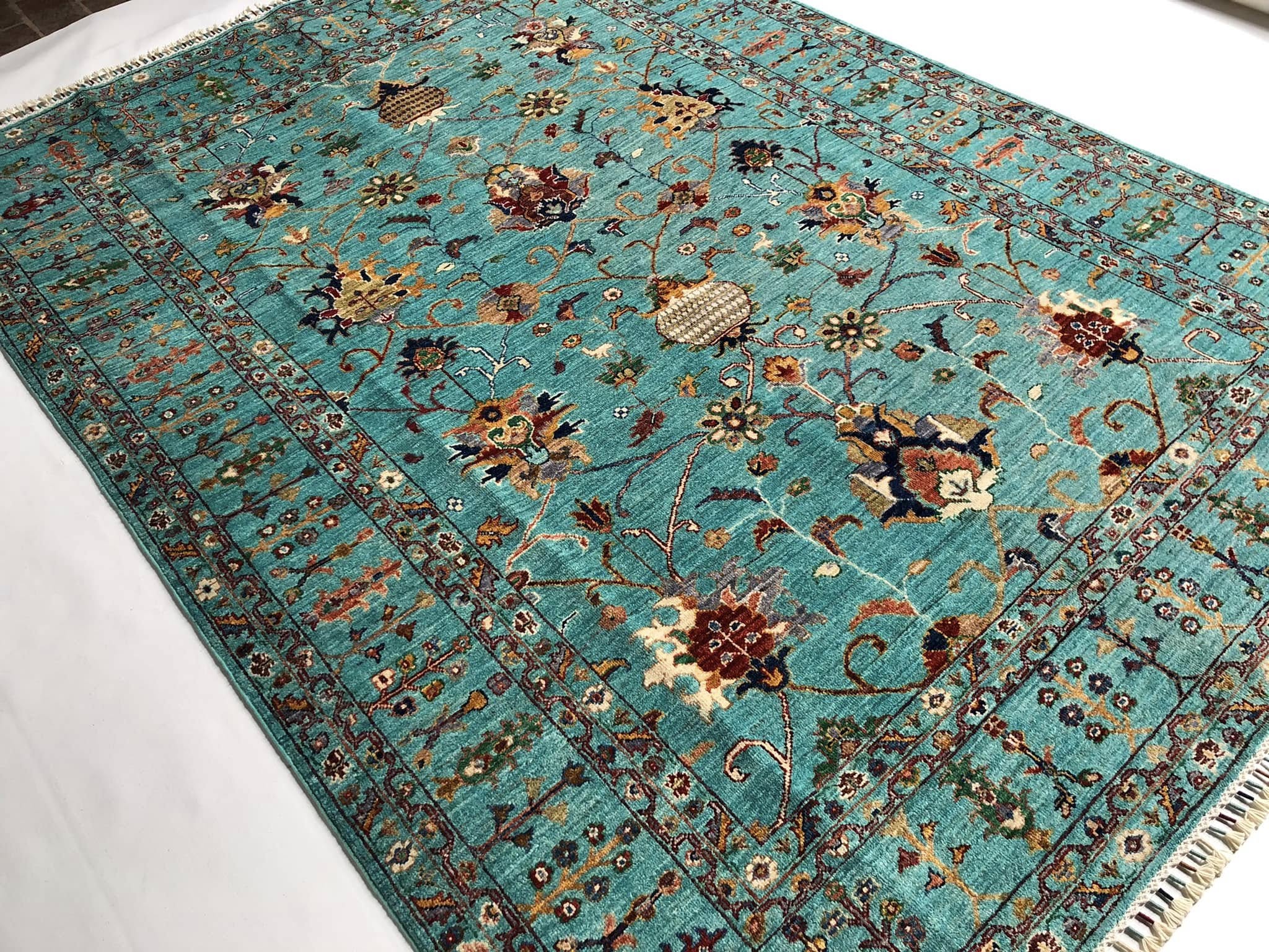 Teal Oasis Area Rug