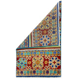 Poly-Chrome Striped Entryway Rug