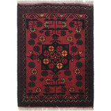 Midnight Grid Floor Tapestry