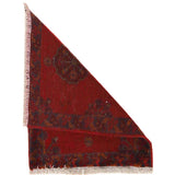 Scarlet Symmetry Hearth Rug