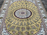 Saffron Sunburst Area Rug