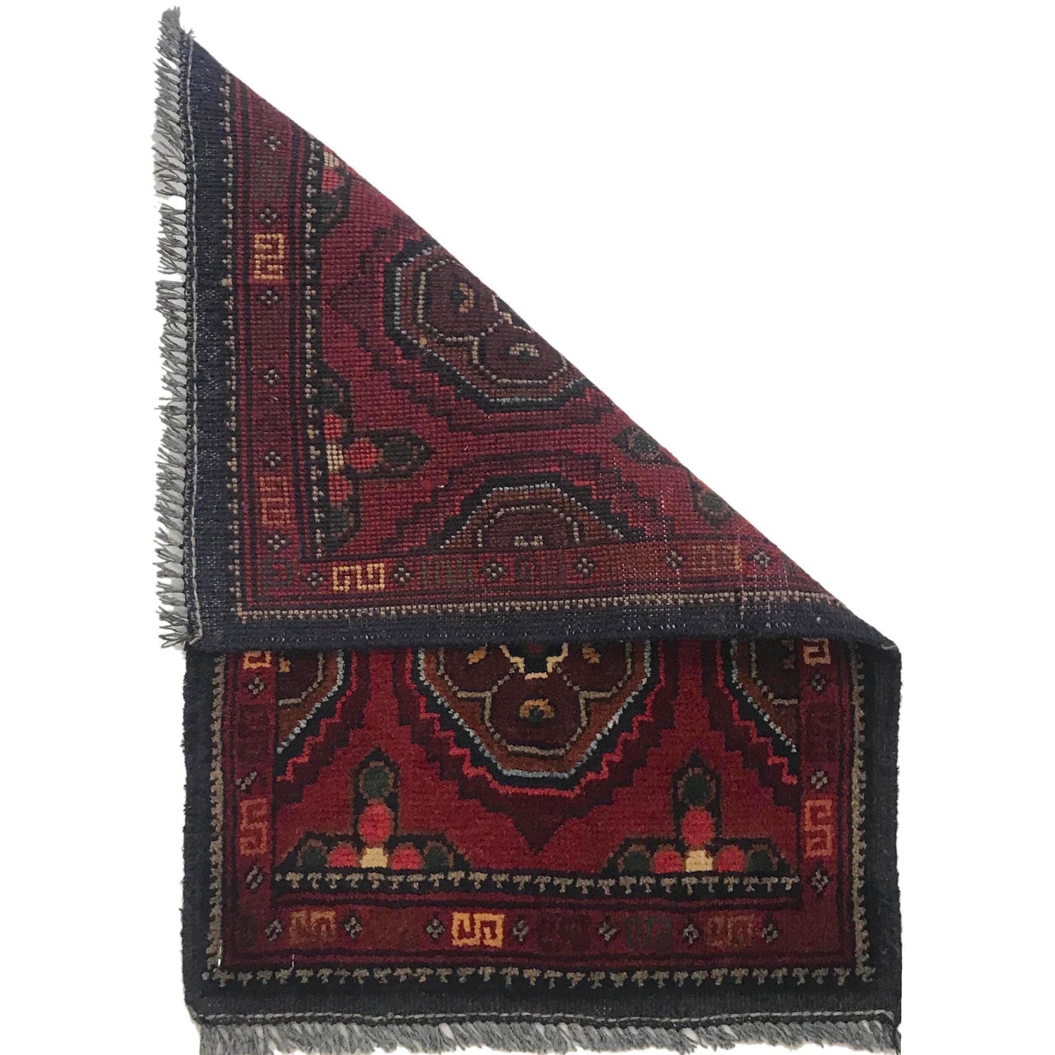 Star-Flecked Crimson Floorcloth
