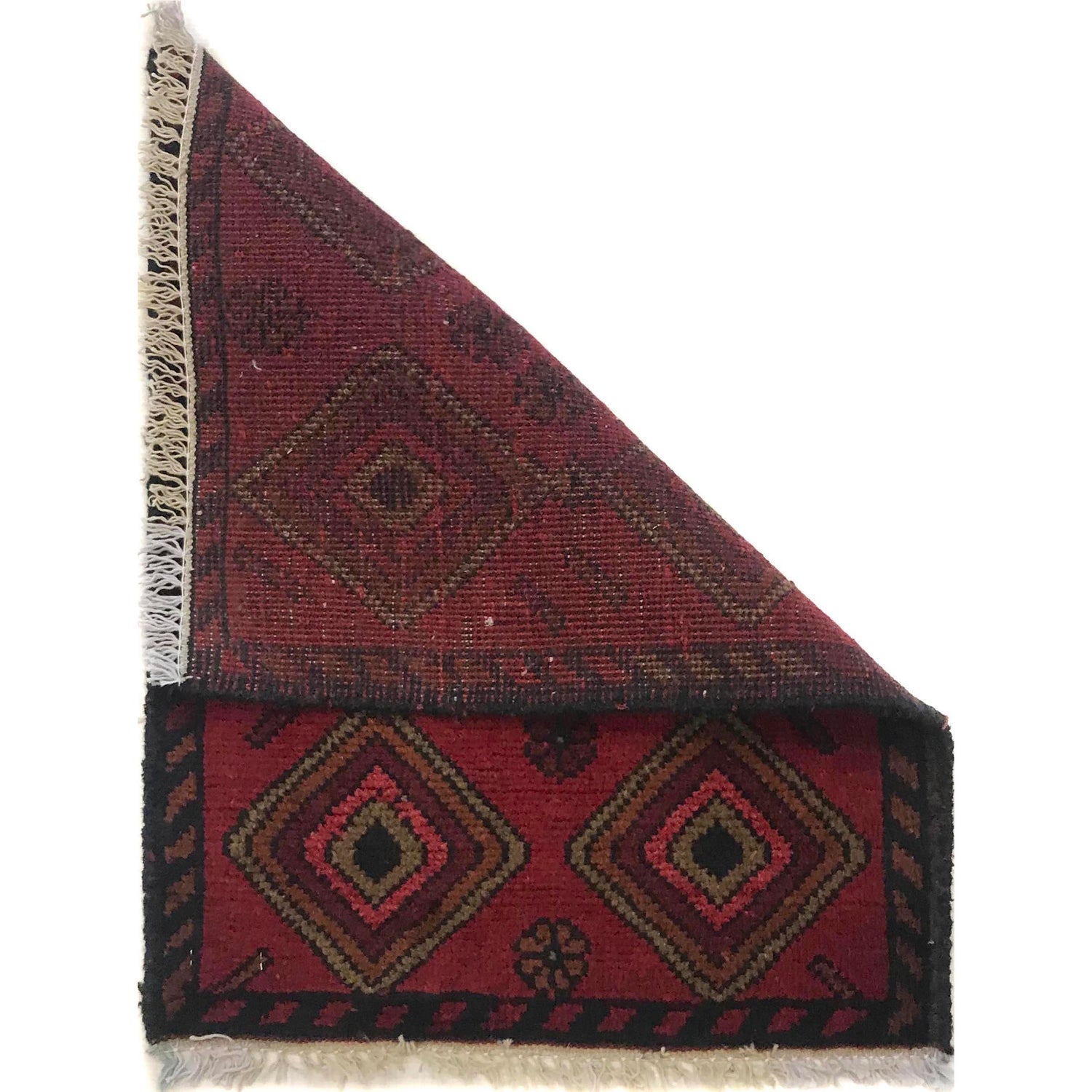 Geometric Dice-Cluster Accent Rug
