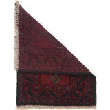 Burgundy Diamond-Core Floorcloth