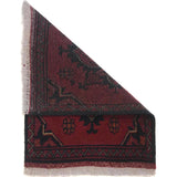 Curvilinear Dark Medallion Rug