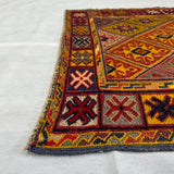 Nomadic Tribal Geometric Diamond Pattern Mat