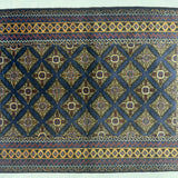 Midnight Navy All-Over Diamond Lattice Mat