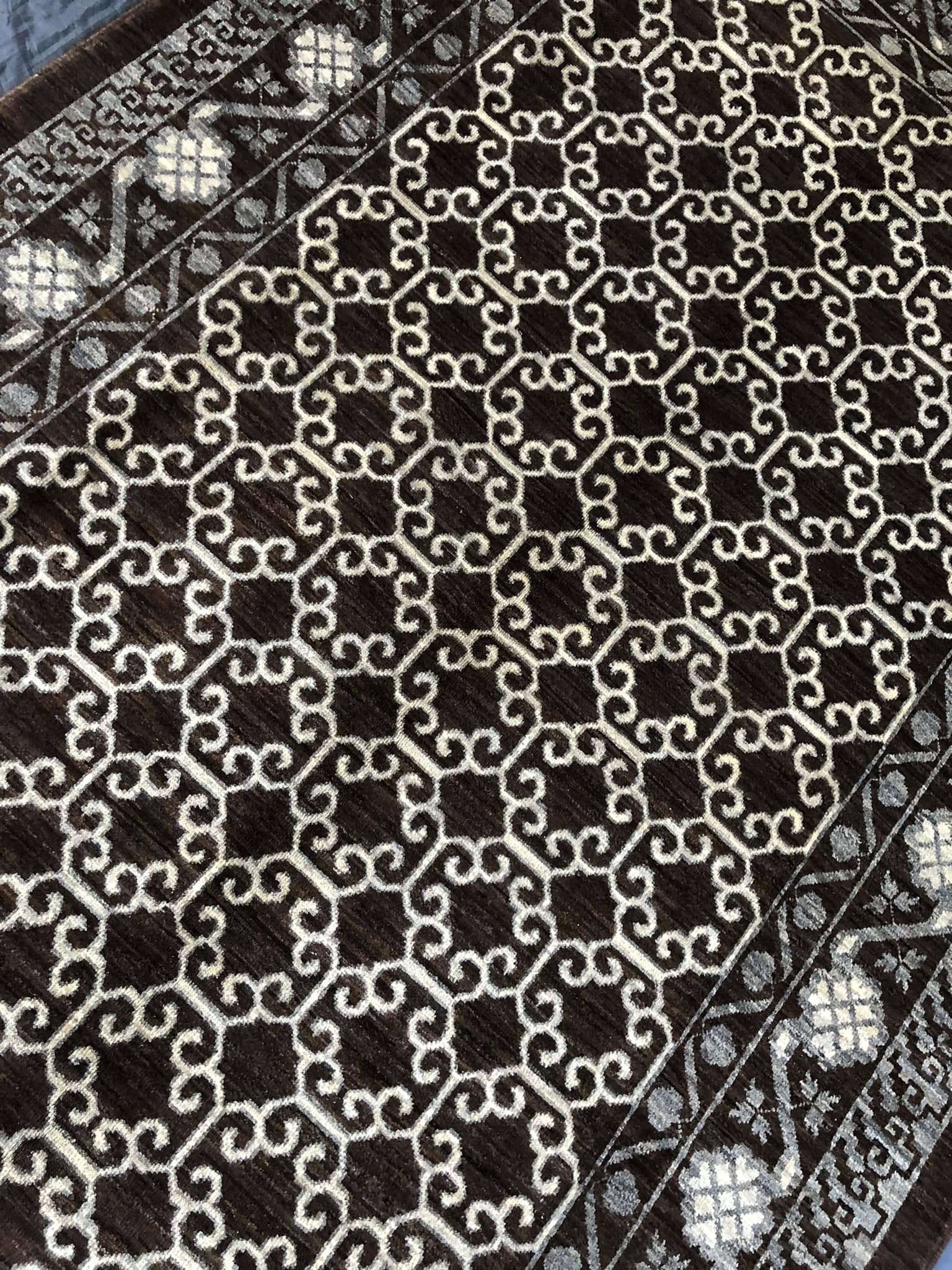 Traditional Geometric Motif Mat