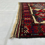 Gul Barjasta Handmade Afghan Wool Rug