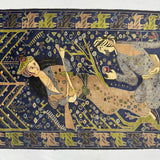 Shikargah Handmade Pictorial Hunting Scene Mat
