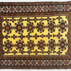 Afghan Wool Rug Baluchi Aqsi
