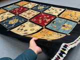 Midnight Garden Panel Mat
