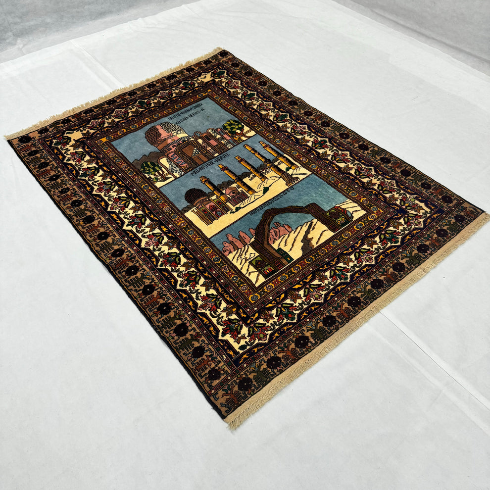 Architectural Landscape Scene Wall Decor