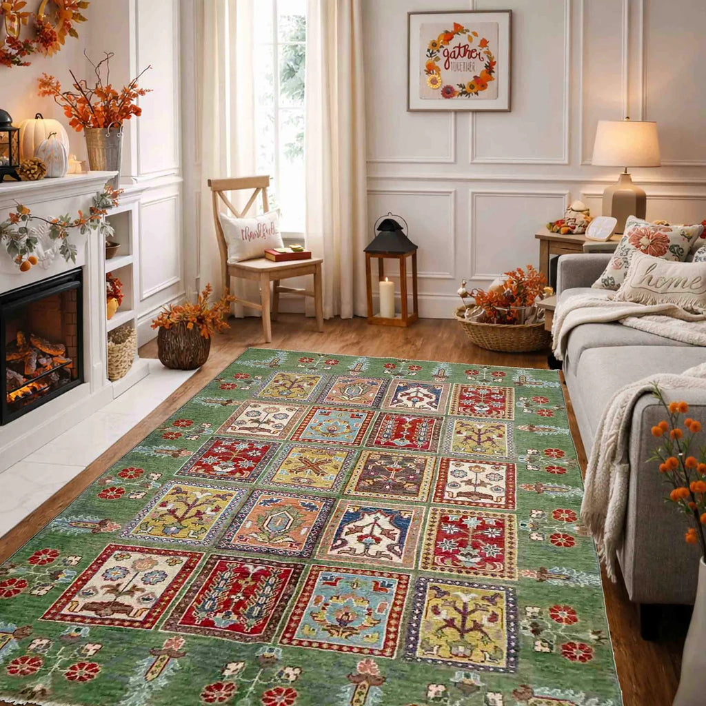 Persian Bakhtiari Garden Area Rug