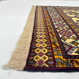 Afghan Wool Rug Baluchi Aqsi