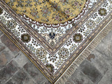 Saffron Sunburst Area Rug