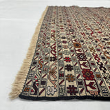 Muted Earth-Tone Kilim