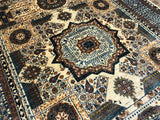 Vintage Medallion Court Area Rug